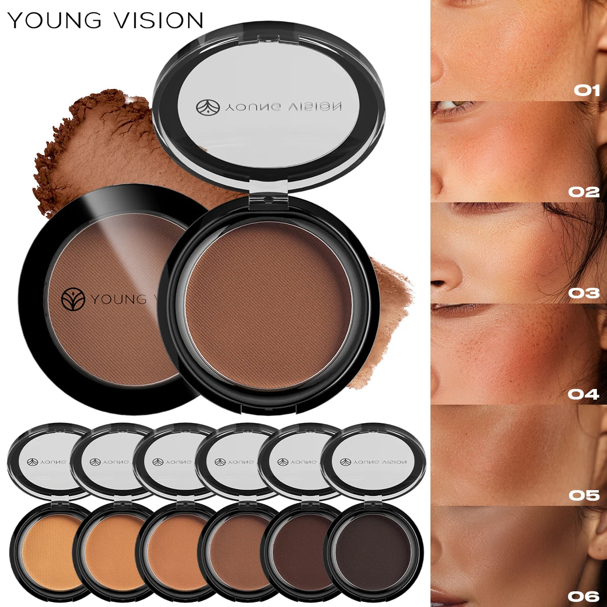 Matte Contour Powder Palette 4