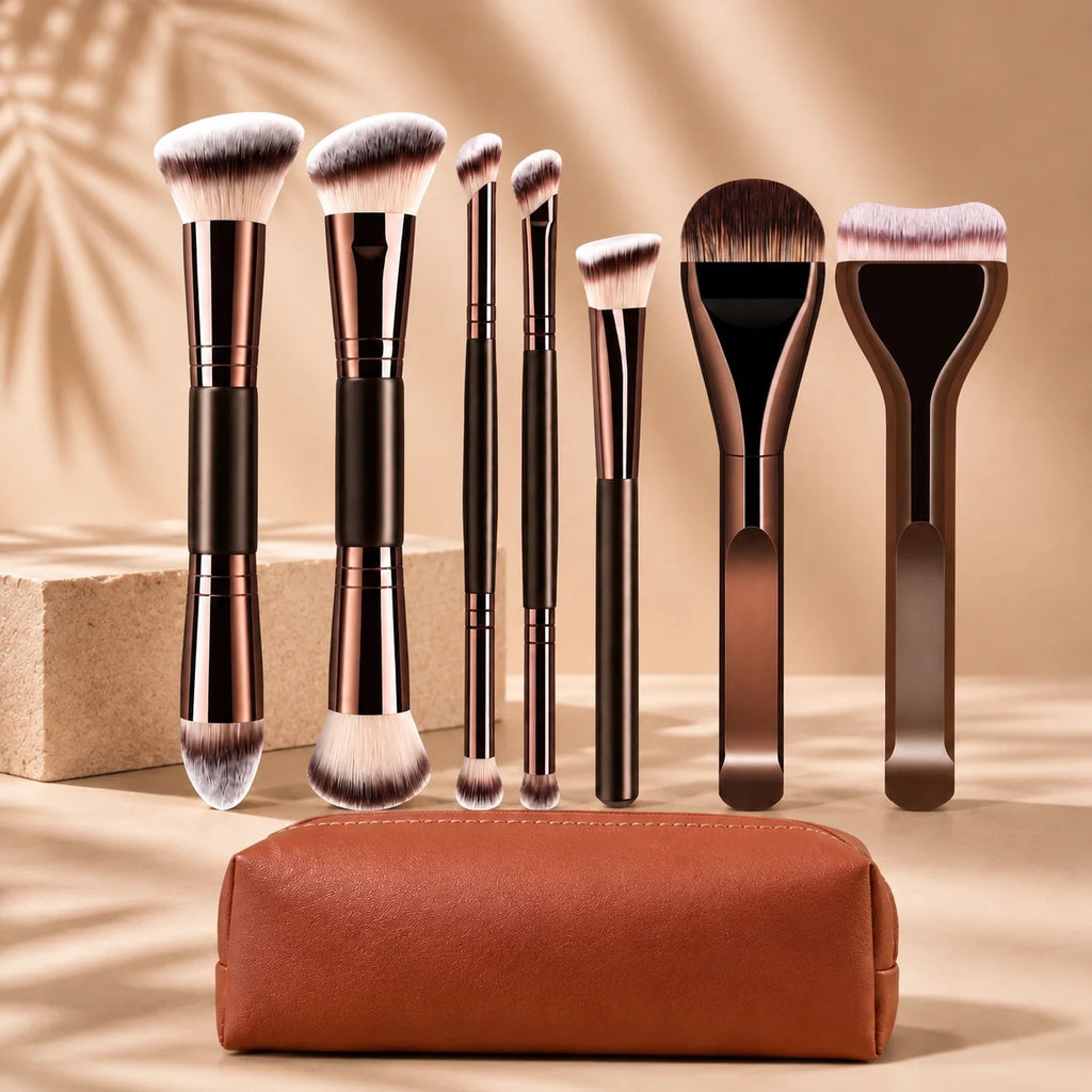 Dual-Ended Makeup Brush Set 4